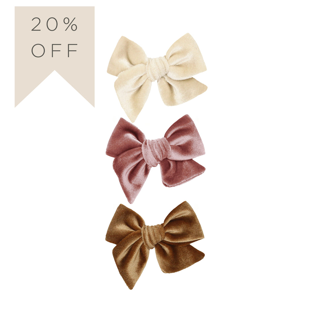 Satin Bow - Baby Pink Sash Clip – Lou Lou & Company