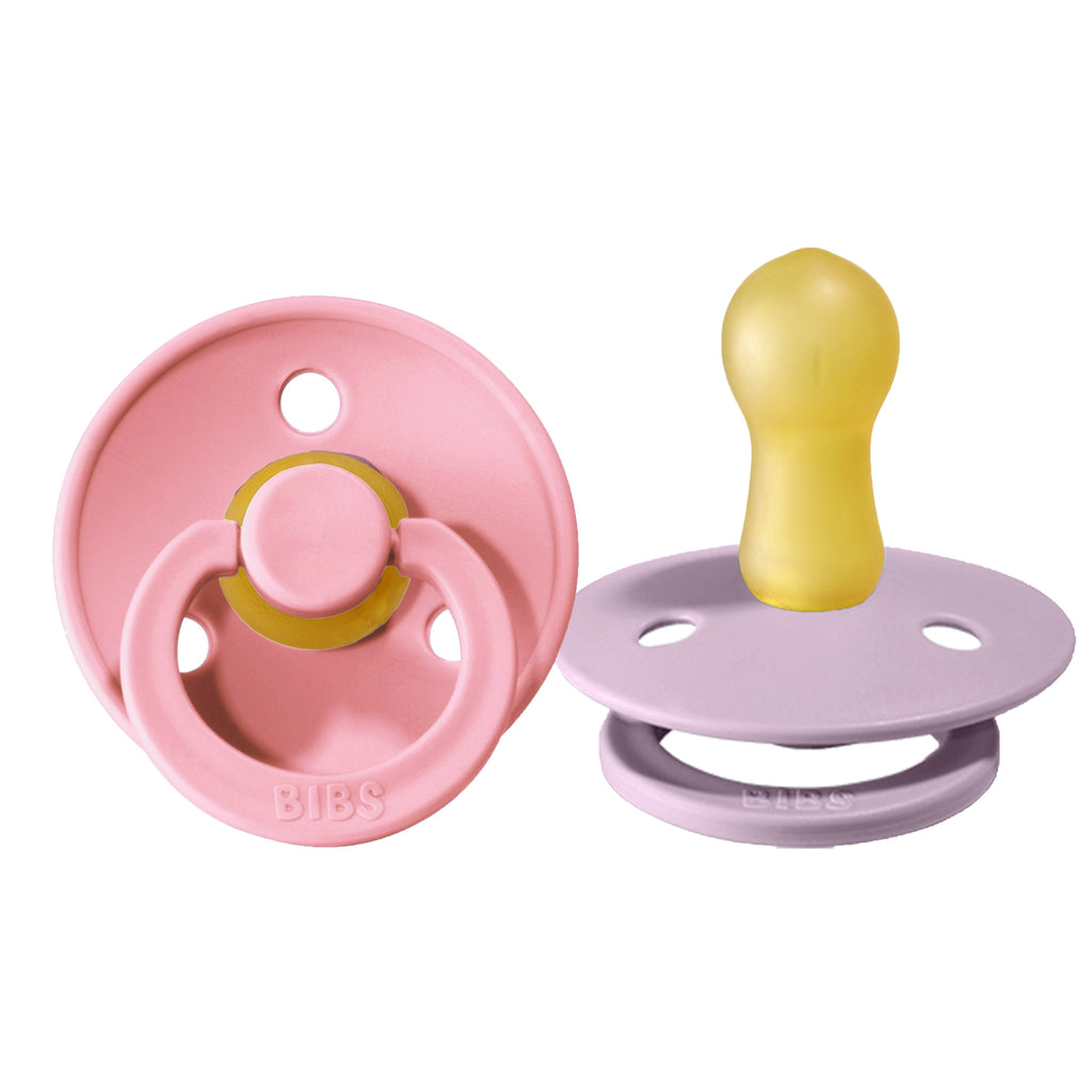 Pacifier 4 Pack by Comfy Cubs, Pink Blush, Stage 2, Stage 2