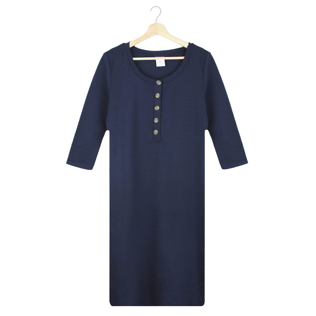 The Everyday Dress - Navy (XXS ONLY) – Lou Lou & Company