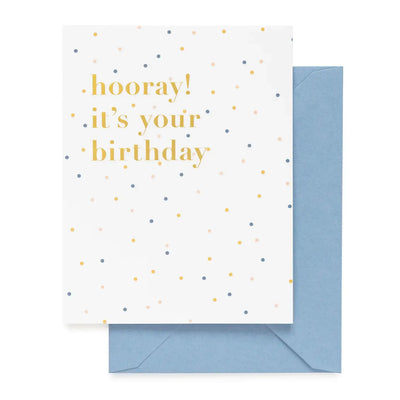 Hooray! It's Your Birthday Card