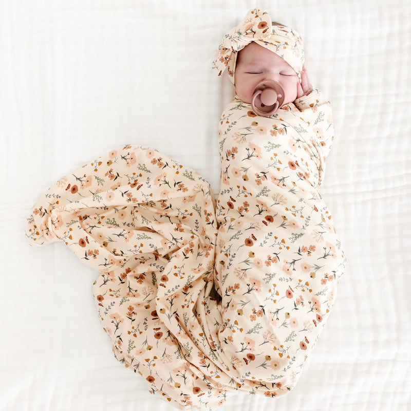 Rachel Swaddle Blanket Lou Lou Company