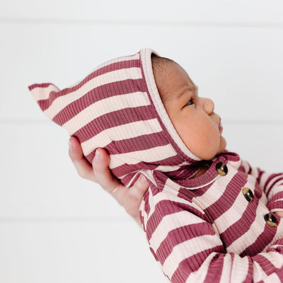 Lannie Ribbed Bonnet