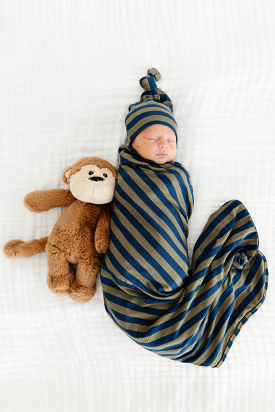 Rome Ribbed Swaddle Blanket