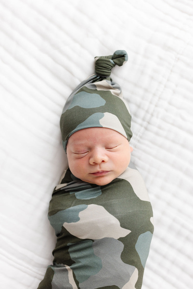 Roger Newborn Hat Bundle (Top + Bottom)