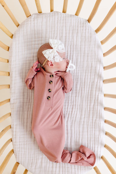 Blakely Newborn Headband Bundle (Gown)