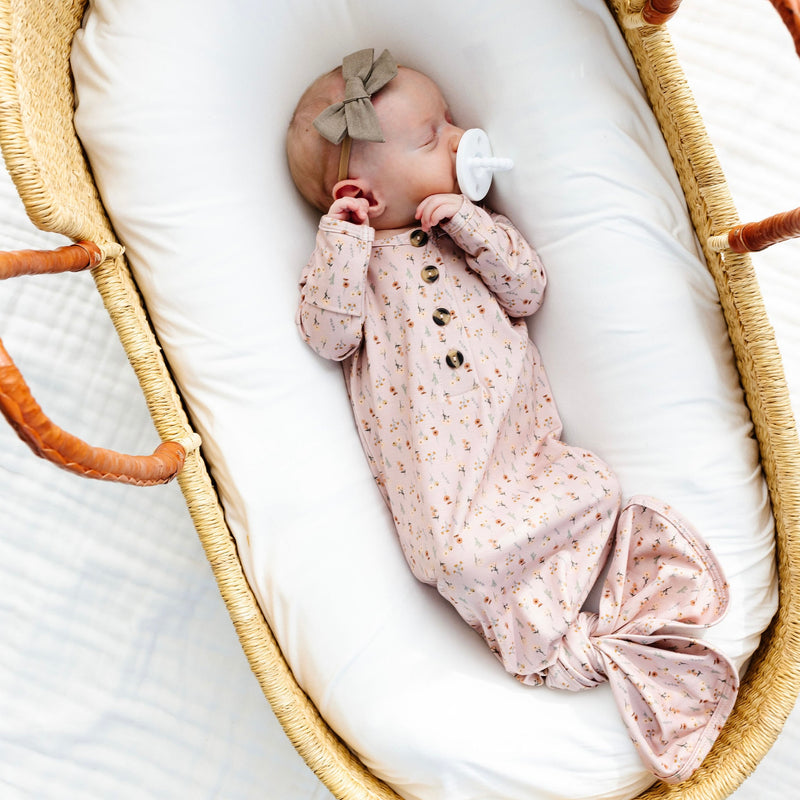 Mila Newborn Headband Bundle (Gown)