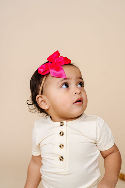 Satin Bow - Barbie Headband