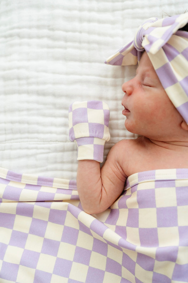 Violet Newborn Headband Bundle