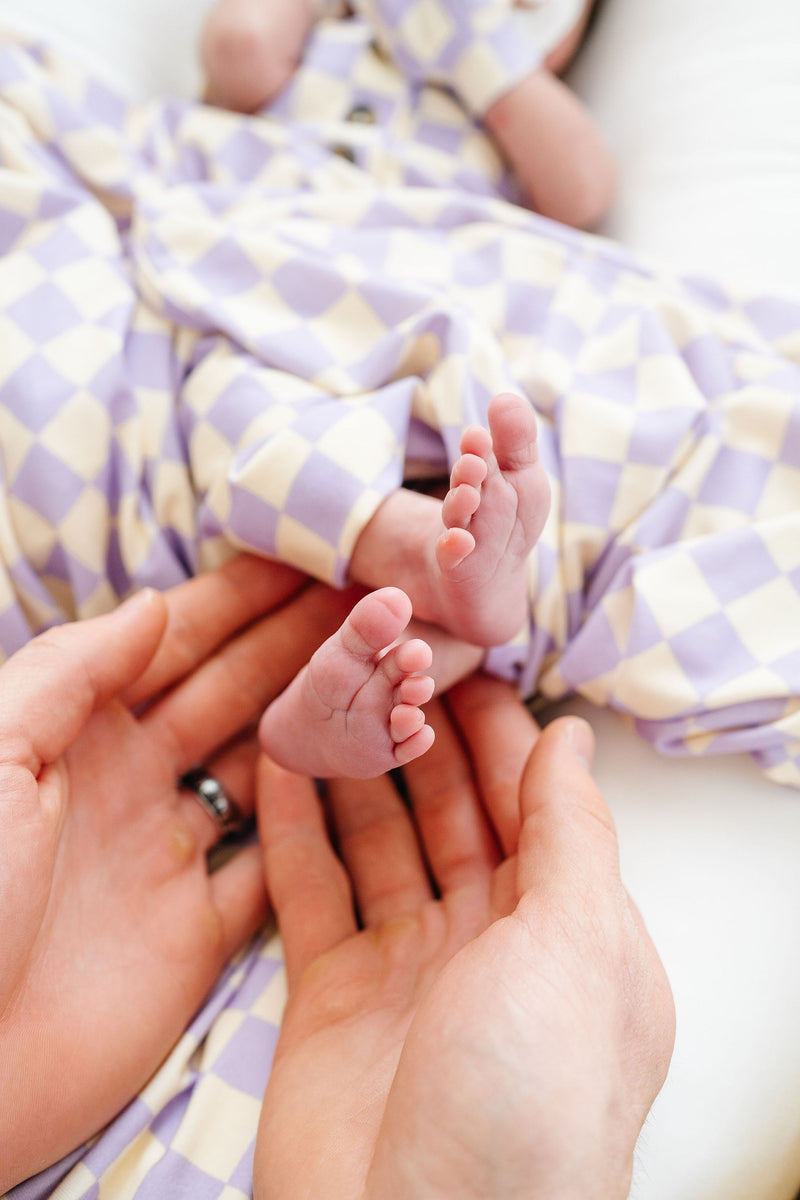 Violet Newborn Headband Bundle