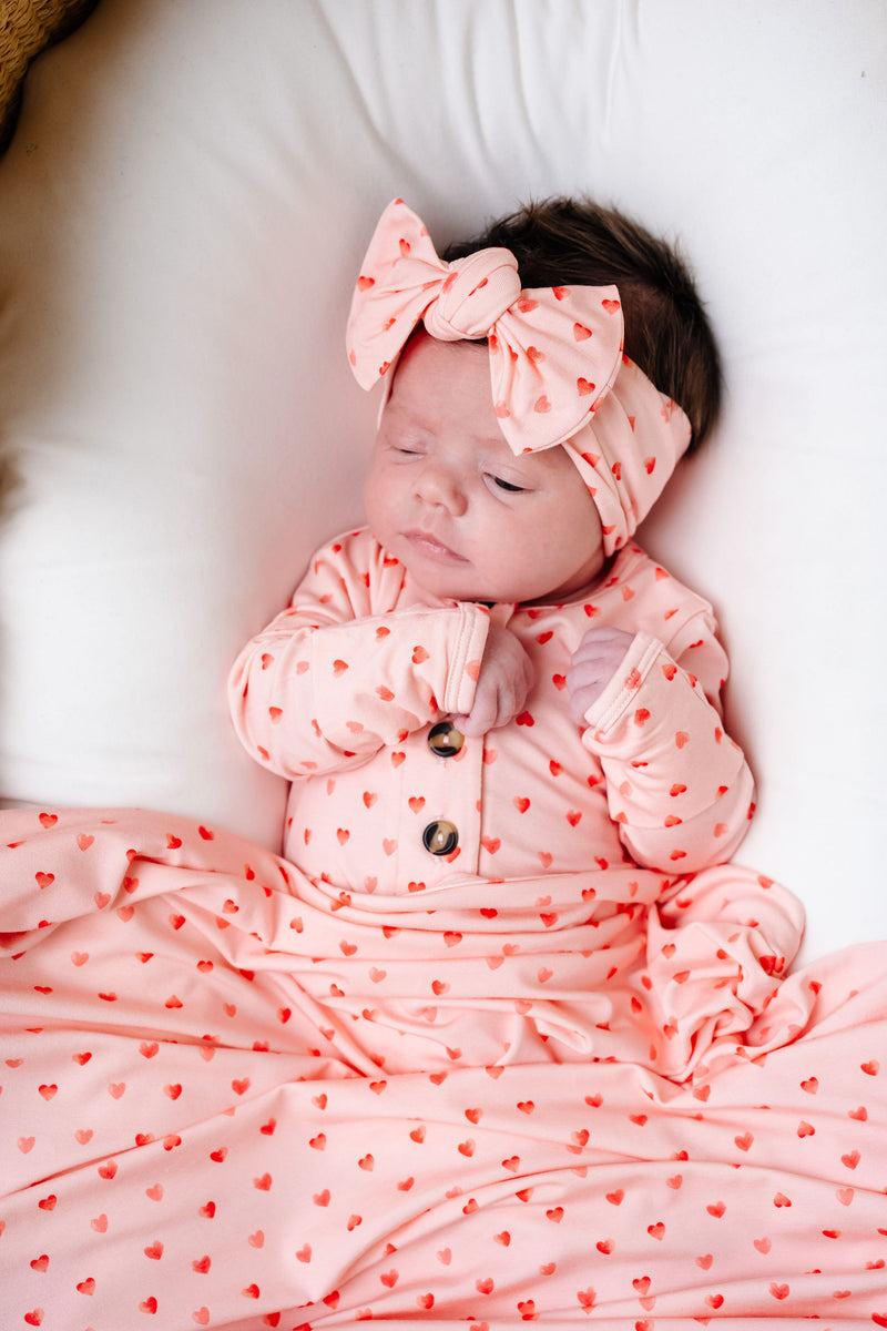 Miley Newborn Headband Bundle (Gown)