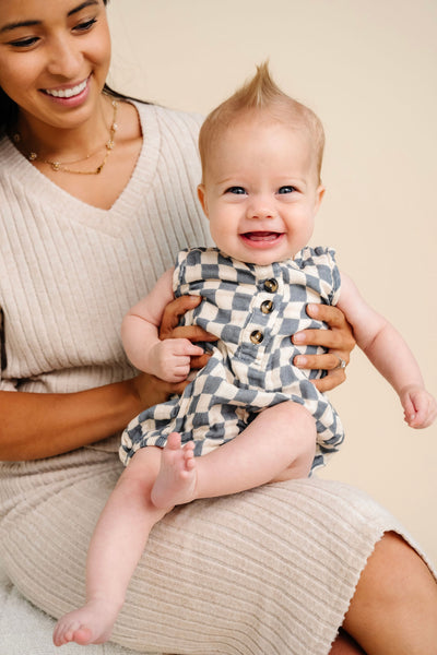 Cloud Muslin™ Bubble Romper - Miles