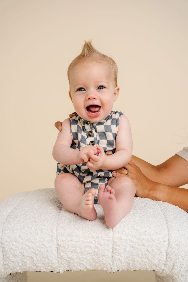 Cloud Muslin™ Bubble Romper - Miles