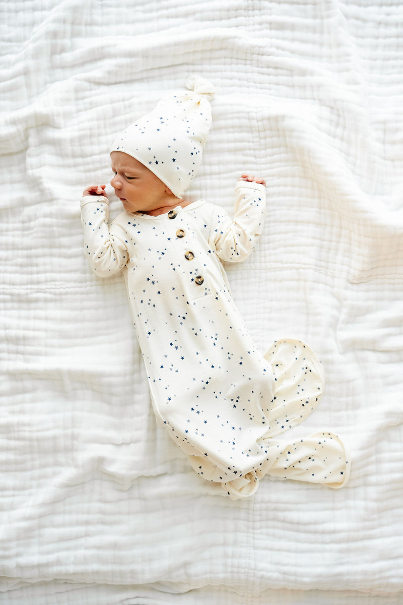 George Newborn Hat Bundle (Gown)