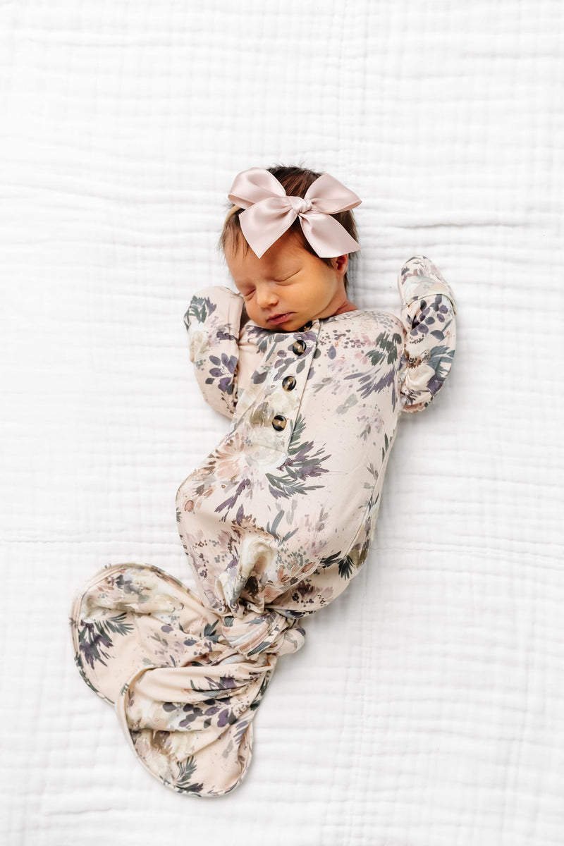 Hazel Newborn Headband Bundle (Gown)