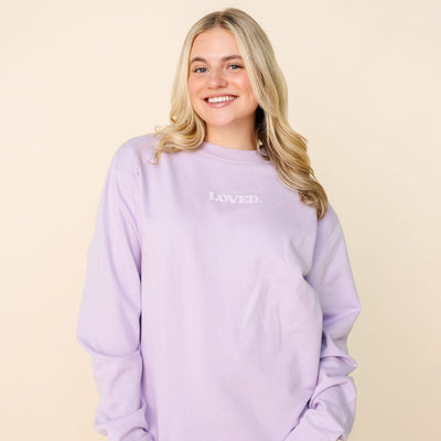 Nice Mom Crew | "YOU ARE SO LOVED" Lilac