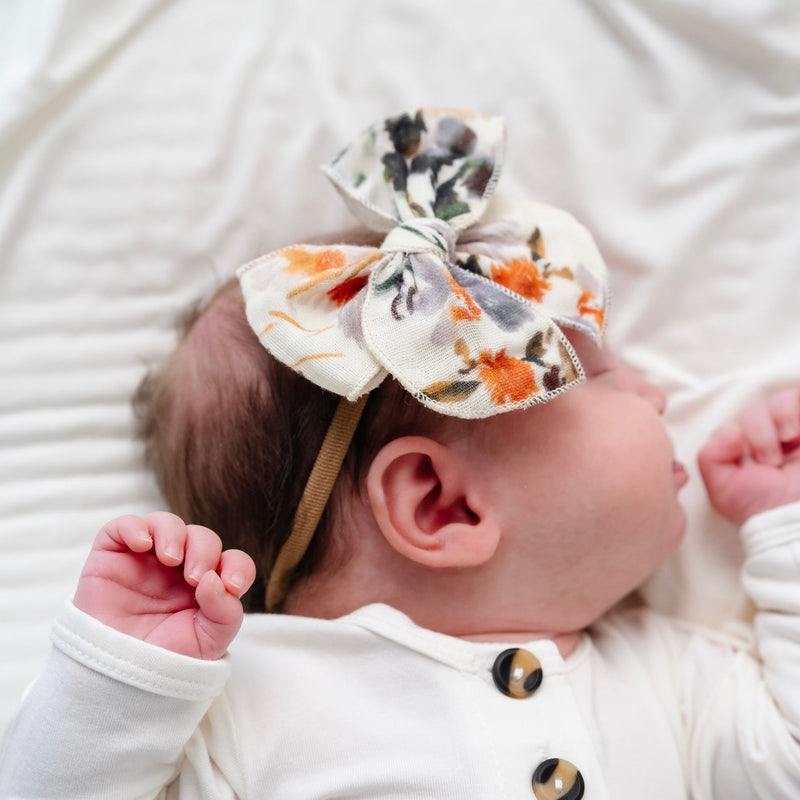 Cloud Muslin™ Heirloom Bow - Nellie Headband