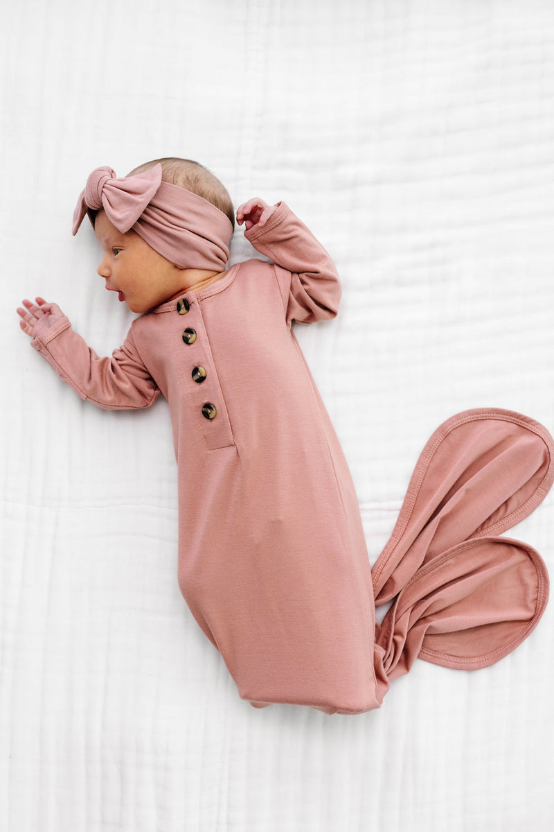 Blakely Newborn Headband Bundle (Gown)