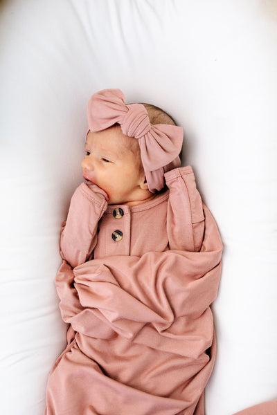 Blakely Newborn Headband Bundle (Gown)