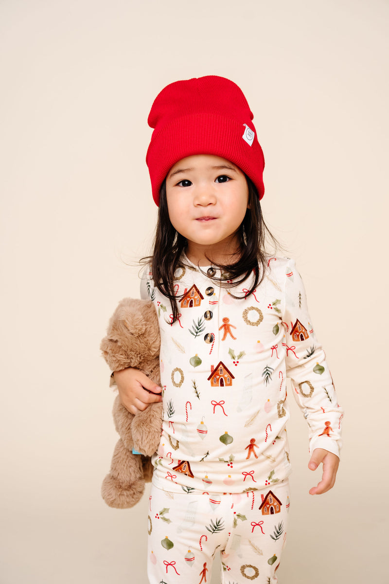 Beanie - Cherry Red