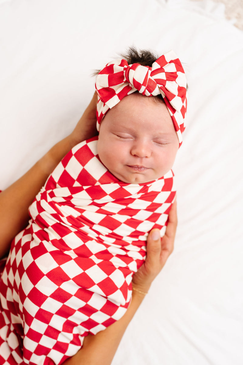 Rudy Newborn Headband Bundle (Gown)