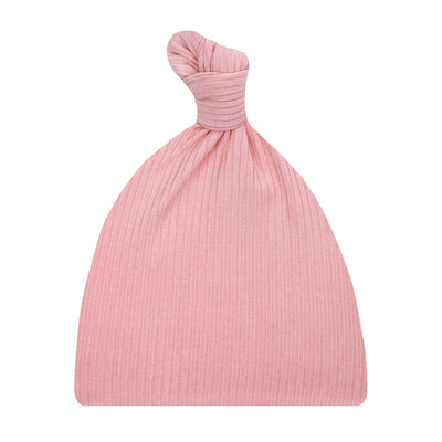 Brielle Ribbed Top Knot Hat