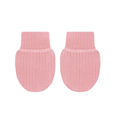 Brielle Ribbed No Scratch Mittens