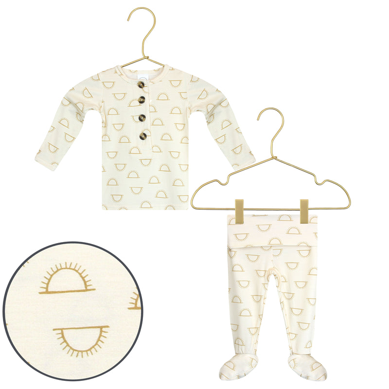 Golden Newborn Hat Bundle (Top + Bottom)