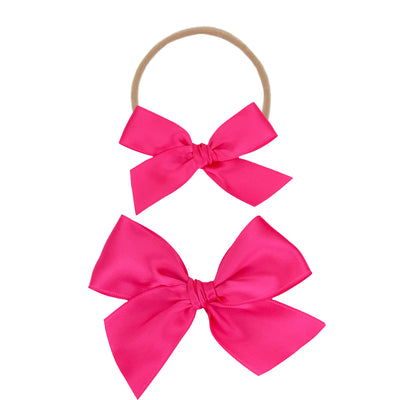 Satin Bow - Barbie Headband