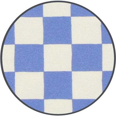 Jett Blue Check Zoom Circle