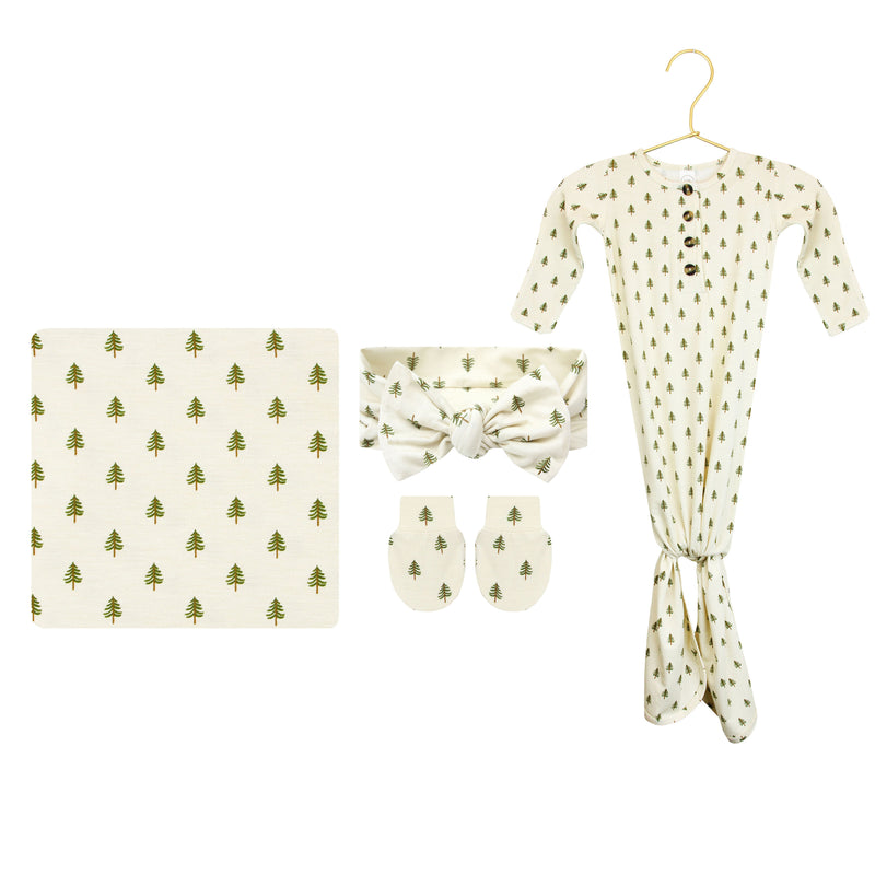 Kevin Newborn Headband Bundle (Gown)