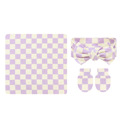 Violet Newborn Headband Bundle