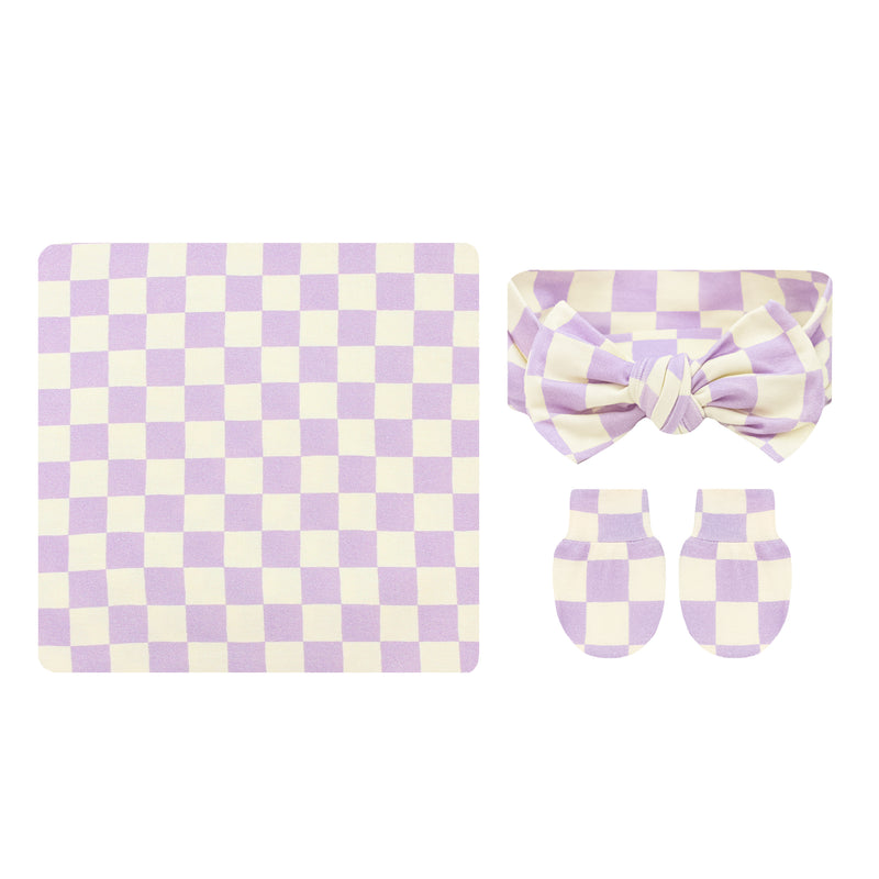 Violet Newborn Headband Bundle