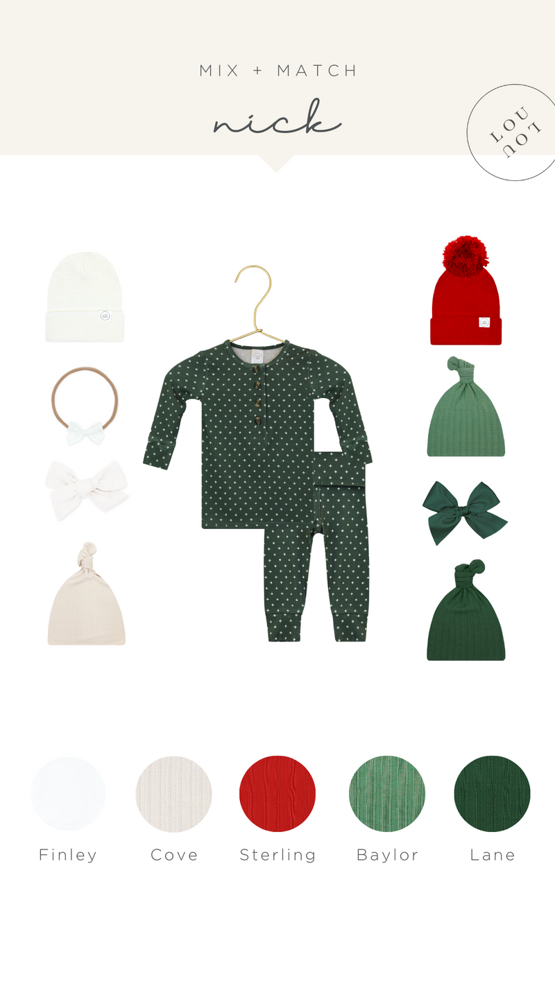 Nick Newborn Hat Bundle (Gown)