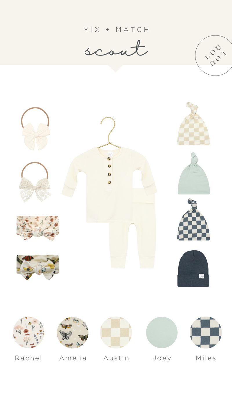 Scout Newborn Hat Bundle (Top + Bottom)