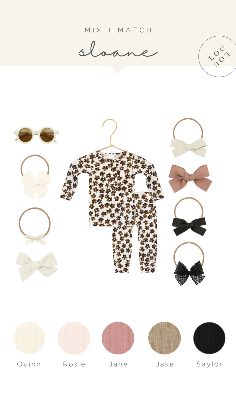 Sloane Newborn Headband Bundle (Gown)