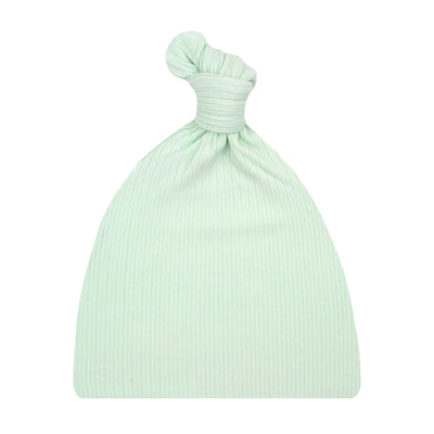 Presley Ribbed Top Knot Hat