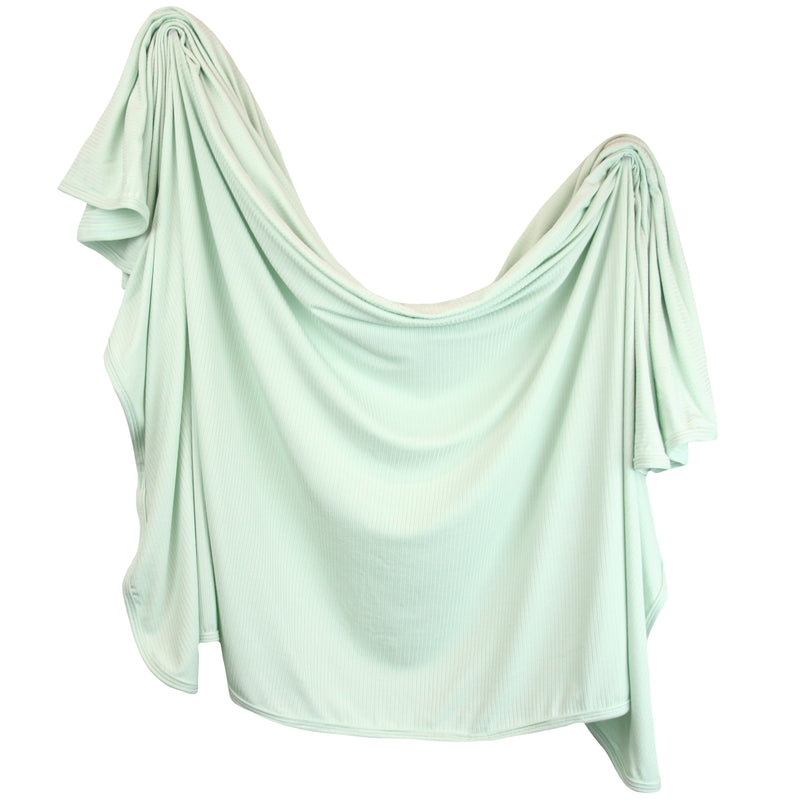 Presley Ribbed Swaddle Blanket