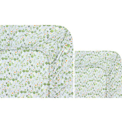 Crib Sheet + Changing Pad Cover Pack - Holland