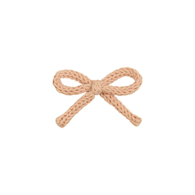 Crochet Bow - Butterscotch Clip