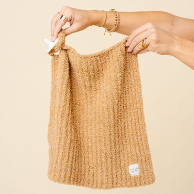 Chenille Blanket - Tan - Mini/Lovey