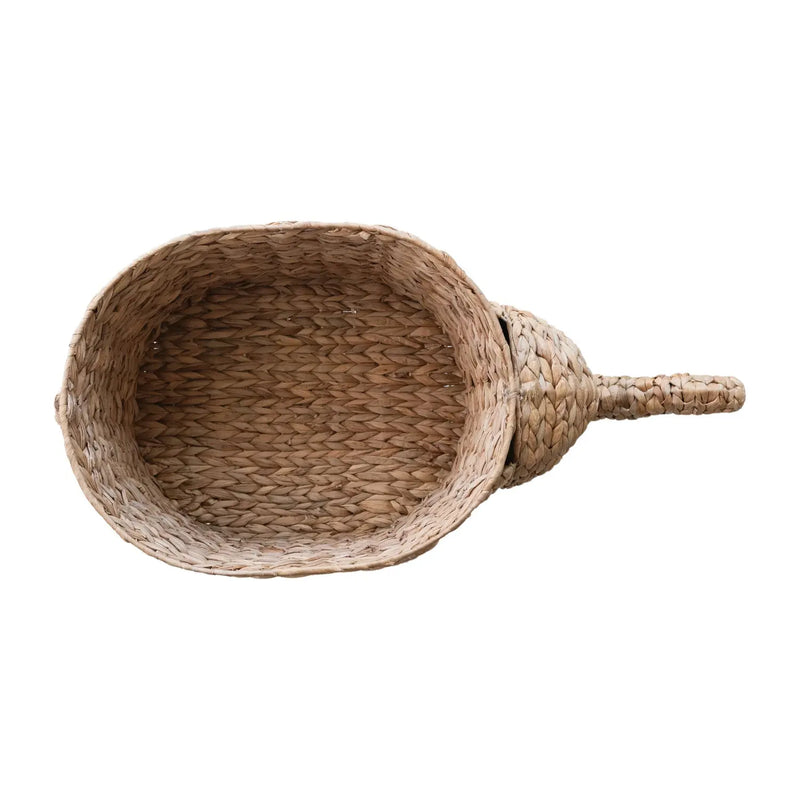 Hand-Woven Water Hyacinth Elephant Shaped Basket