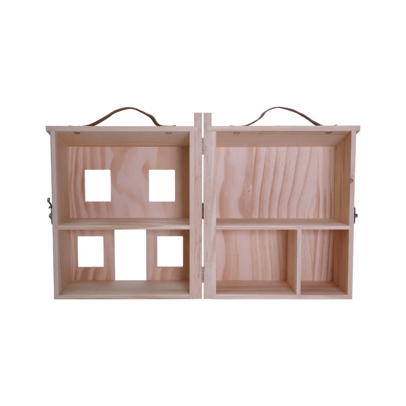 Wood Folding Doll House