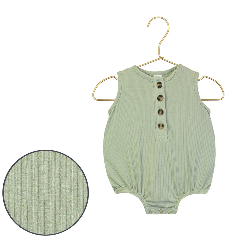 Bubble Romper - Ellis Ribbed