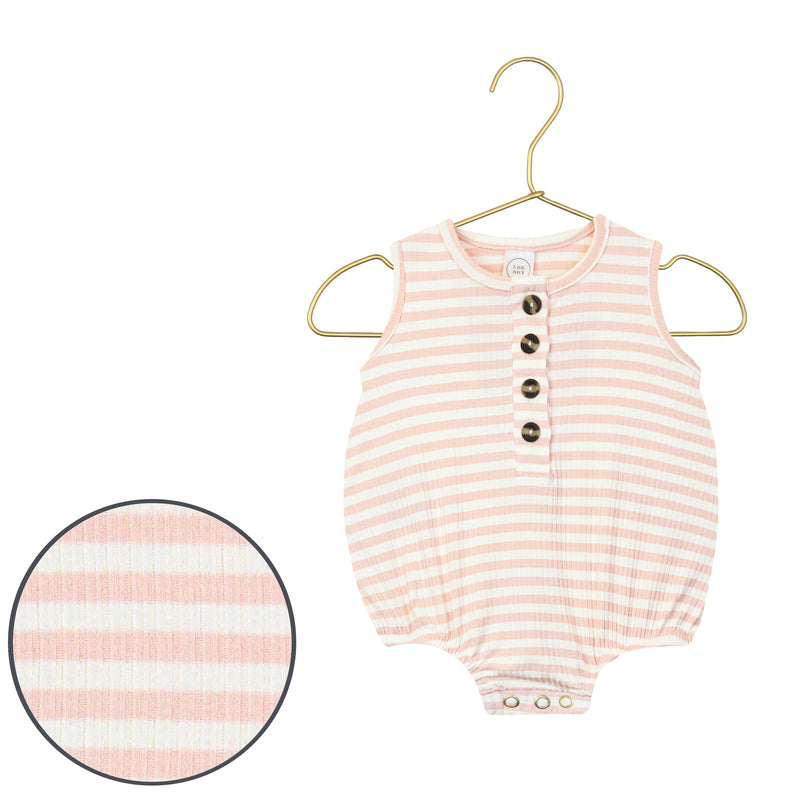 Harper Ribbed Bubble Romper