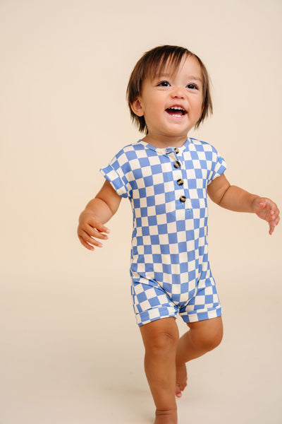 jett romper toddler boy running