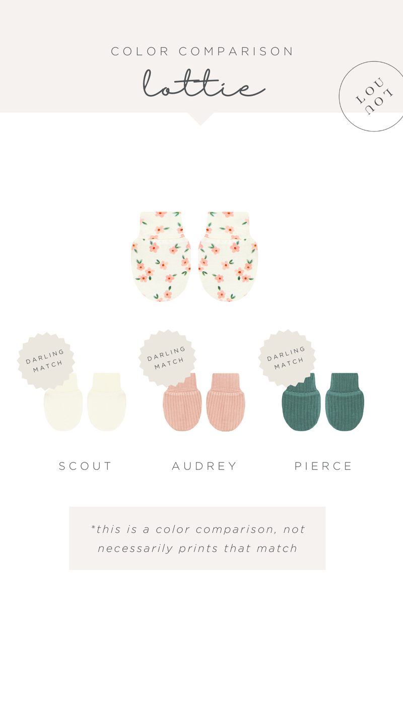 lottie color comparison graphic - scout audrey and pierce match