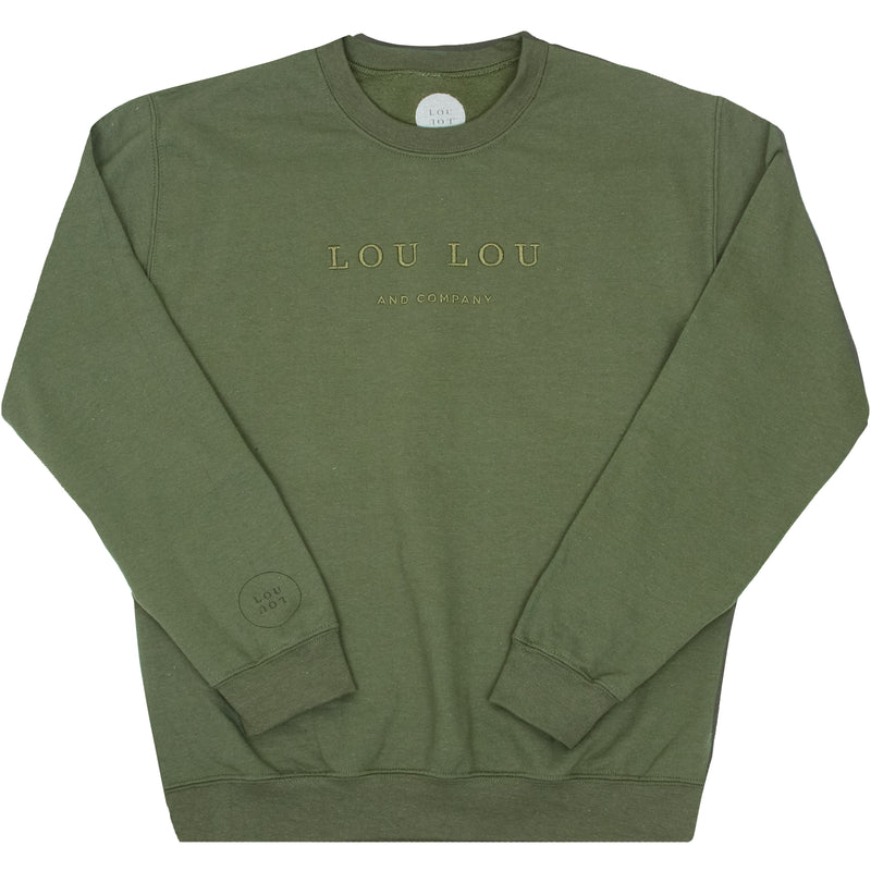 Lou Lou Crew - Olive Green