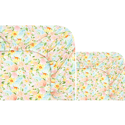 Crib Sheet + Changing Pad Cover Pack - Matilda