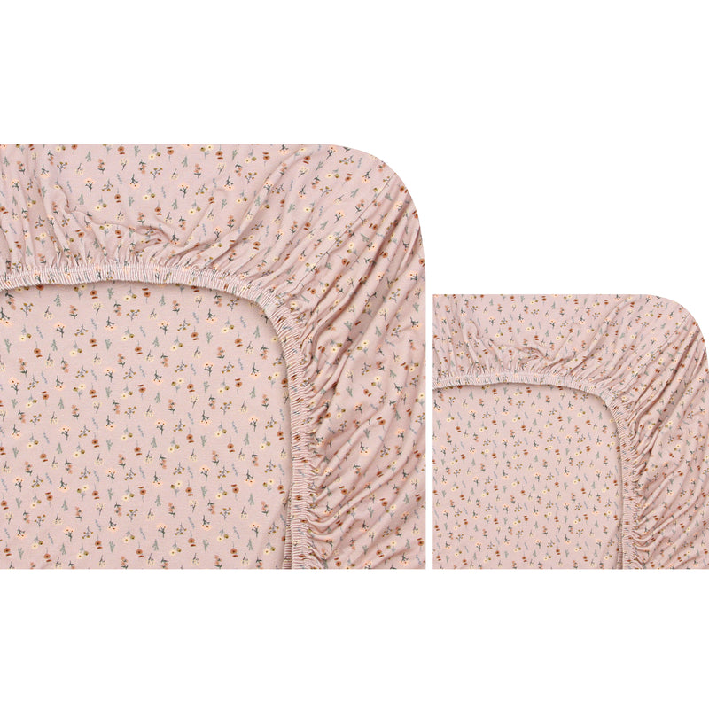 Mila Crib Sheet + Changing Pad Cover Pack