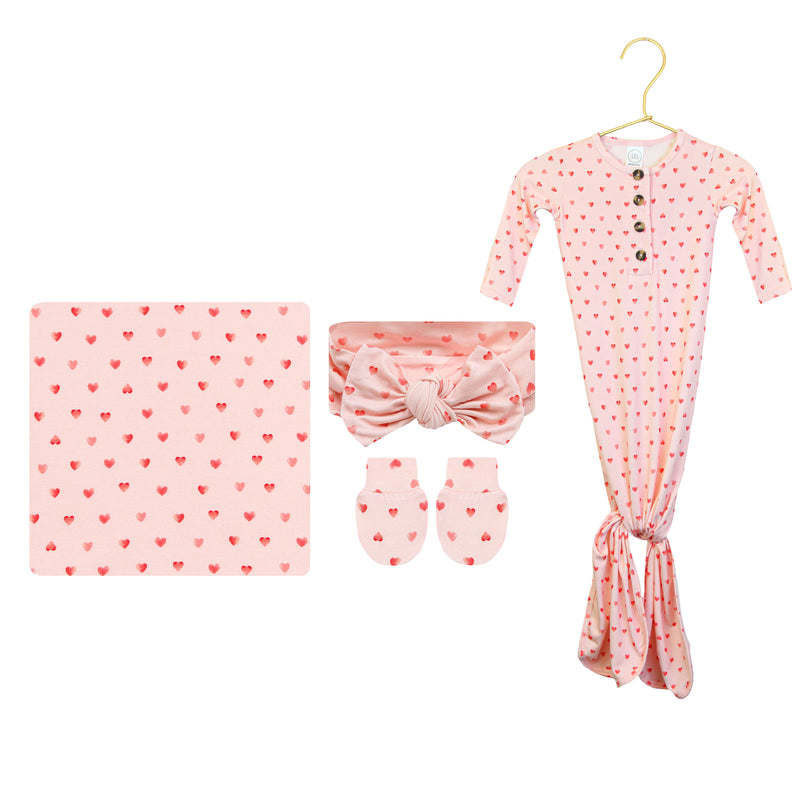 Miley Newborn Headband Bundle (Gown)